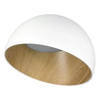 Step into design ST-9493C/B white Ledowy plafon PADELLA SKOS biały 35 cm