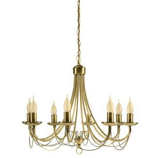 CANDELLUX 38-69187 MUZA ZWIS 8X40W E14 PATYNA
