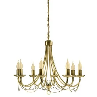 CANDELLUX 38-69187 MUZA ZWIS 8X40W E14 PATYNA