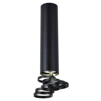 CANDELLUX 2282763 LAMPA SUFITOWA TUBA 1X50W GU10 6/30 CZARNY