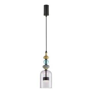 MILAGRO ML0360 Lampa wisząca ARTE 12W LED śr. 13cm czarna