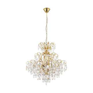 EGLO 39605 LAMPA FENOULLET 1 OPRAWA WISZĄCA HL/5 E14 MESSING/KRISTALL FENOULLET 1