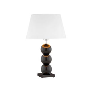 ARGON FUDŻI 4058 lampa stołowa 1 pł. czarny + biały