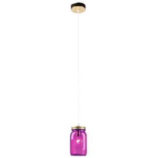 CANDELLUX 31-42958 JARS ZWIS 10 1X40W E14 KLOSZ FIOLETOWY