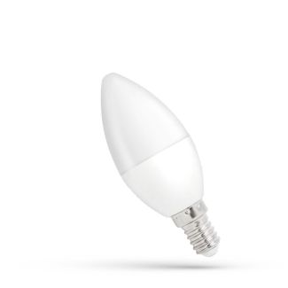 SPECTRUMLED WOJ+14382 ŻARÓWKA LED ŚWIECOWA E-14 230V 6W NW DImm