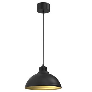 LUMINEX 9116 żyrandol Sven dia 300 black/gold