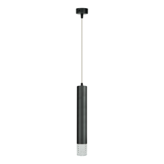 MILAGRO ML8877 Lampa wisząca TUBI BLACK 1xGU10