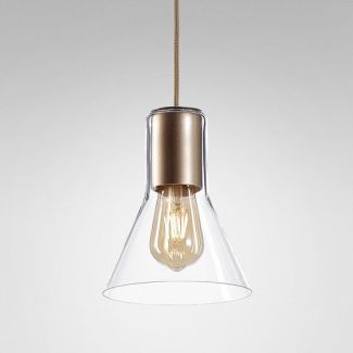 AQFORM 50474 MODERN GLASS Flared E27 zwieszany