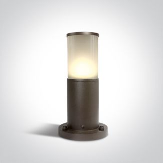 ONE LIGHT 67100/BR Lauria 2 brązowa lampa ogrodowa 20W E27 IP54