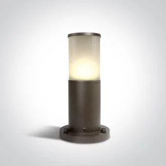 ONE LIGHT 67100/BR Lauria 2 brązowa lampa ogrodowa 20W E27 IP54
