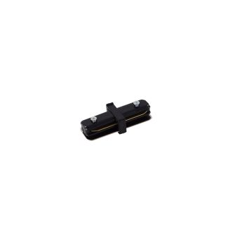 AZZARDO AZ4737 TRACK 1LINE STRAIGHT CONNECTOR BK TECHNICAL COMPONENT BLACK łącznik 1-fazowy