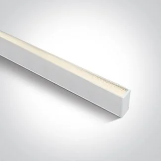 ONE LIGHT 38150A/W/W Koureli biała oprawa do montażu natynkowego lub podwieszanego UGR19 3000K 40W