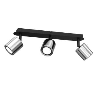 LUMINEX 9236 spot Demia black/nickel 3xGU10