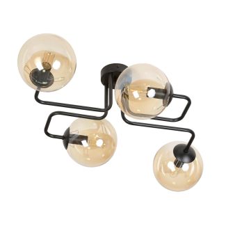 EMIBIG 833/4 LAMPA SUFITOWA BRENDI 4 BL MIODOWY