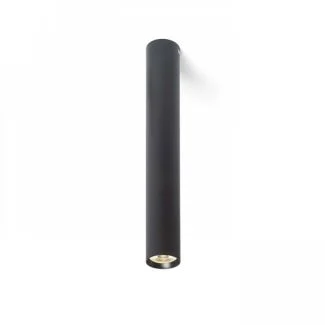 RENDL R12455 RIGA 38 sufitowa czarna 230V LED 9W 38° 3000K