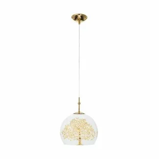 KOLARZ 0392.31S.3.AL.GO LUNA lampa wisząca złoto 24K