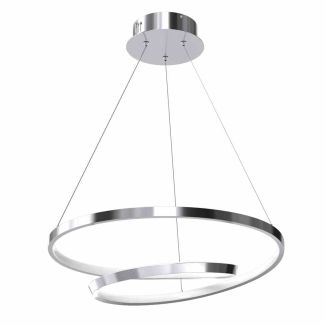 MILAGRO ML7949 Lampa wisząca LUCERO CHROME 48W LED
