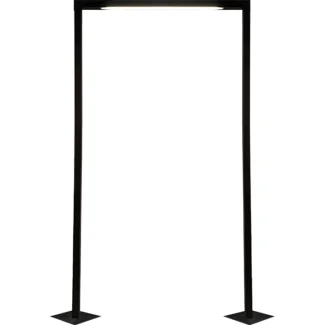 ANTIGO Lampa stojąca ogrodowa Taketa - Antracyt (1640 mm) 9932