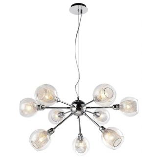CANDELLUX 39-65018 DIXI ZWIS 9X40W E14 CHROM