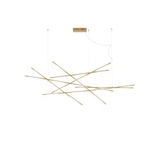 Luces Exclusivas BELL LE42730 LAMPA WISZĄCA LED złoty