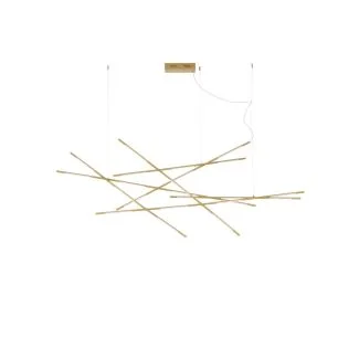 Luces Exclusivas BELL LE42730 LAMPA WISZĄCA LED złoty