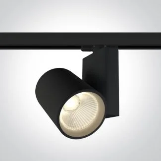 ONE LIGHT 65614NT/B/W Bevino 3 czarny track spot COB LED 3000K 42W