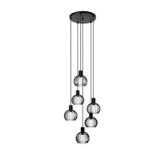 LUCIDE MIKAELA 73400/16/30 LAMPA WISZĄCA czarny