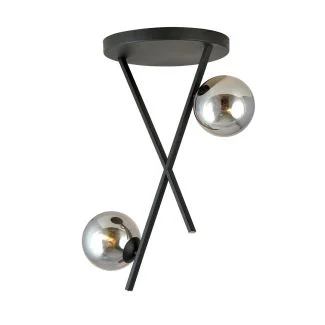 EMIBIG 1196/2 LAMPA SUFITOWA RIVER 2 GRAFIT