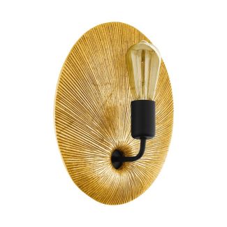 EGLO 98379 LAMPA GASCUERIA OPRAWA ŚCIENNA WL/1 E27 GOLDFARBEN/SCHWARZ GASCUERIA