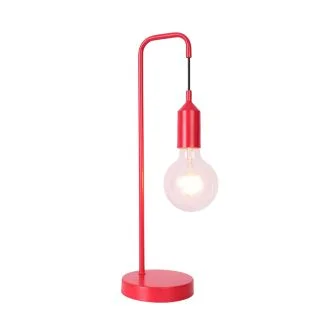 CANDELLUX 50501195 LAMPA STOŁOWA LAREN 1 CZERWONY
