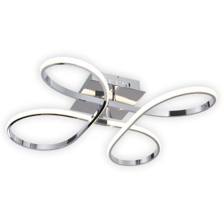 WYPRZEDAŻ E-CRYSTAL 00506 LED CHROME BEND 54W 4000K