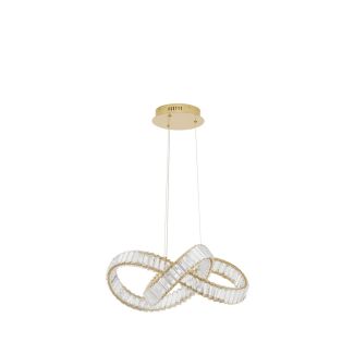 Luces Exclusivas SINALOA LE42922 LAMPA WISZĄCA LED złoty