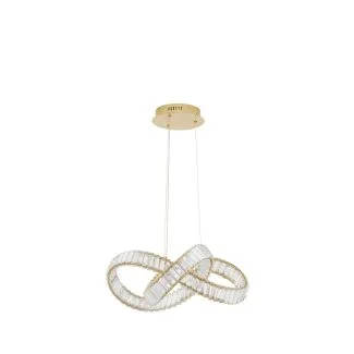 Luces Exclusivas SINALOA LE42922 LAMPA WISZĄCA LED złoty