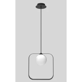 CANDELLUX 50101074 LAMPA WISZĄCA TULA 1 CZARNY 140x12x26