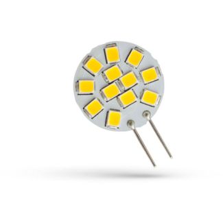 SPECTRUMLED 13785 Żarówka LED G4 12V 1,2W 12 LED CW 20mm SPECTRUM