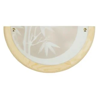 CANDELLUX 11-06639 BAMBOO PLAFON 0,5 DREWNO STANDARD 1X60 W E27 SOSNA