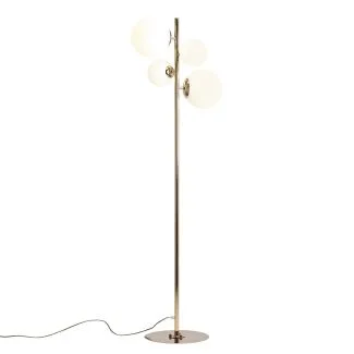 ALDEX 1091A30 LAMPA STOJĄCA BLOOM ZŁOTA