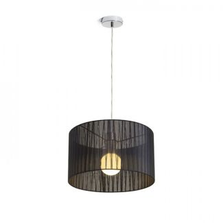 RENDL R13271 GLAMOUR 35/20 wisząca czarna 230V E27 28W