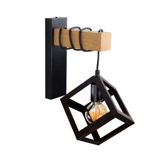 Polux 314604 Kinkiet SWEDEN Wood 1xE27