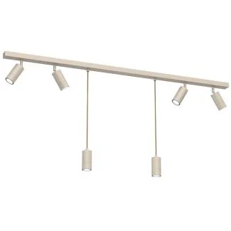LUMINEX 9532 spot Link line bar 1500 mm beige 6xGU10