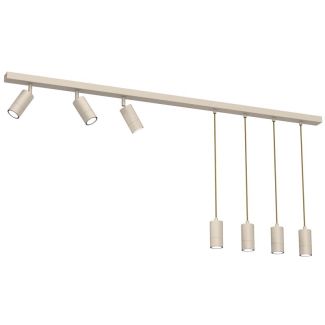 LUMINEX 9533 spot Link line bar 150 mm beige 7xGU10