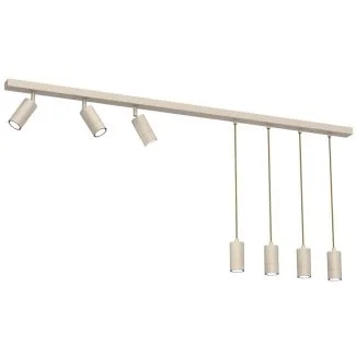 LUMINEX 9533 spot Link line bar 150 mm beige 7xGU10