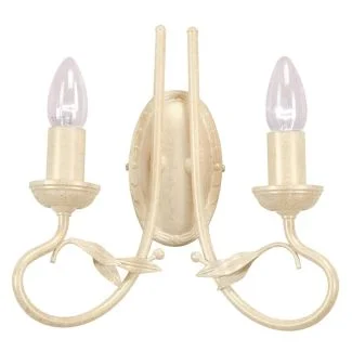 ELSTEAD OLIVIA OV2 IVORY/GOLD 2Lt Wall Light