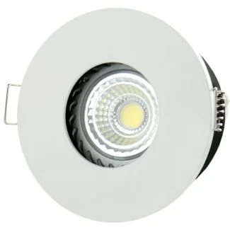 SPECTRUMLED SLIP001005 Oczko sufitowe FIALE IV GU10 OCZKO GU10 250V IP65 FI83x51mm BIAŁY okrągła