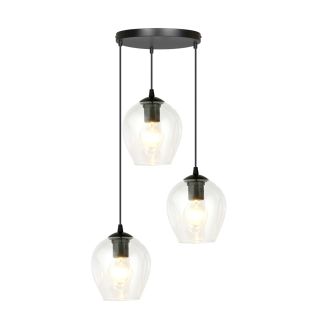 EMIBIG 679/3PREM LAMPA WISZĄCA ISTAR 3 BL PREMIUM TRANSPARENT