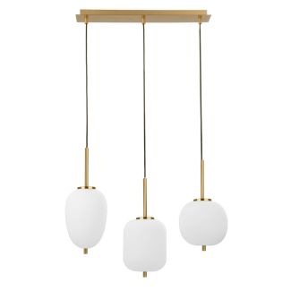 Luces Exclusivas PILAR LE41760 LAMPA WISZĄCA biały,mosiądz
