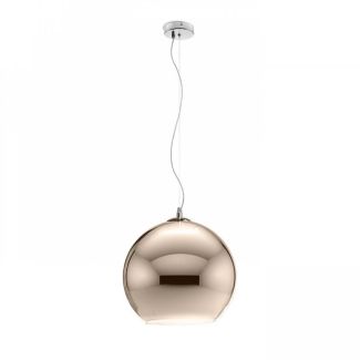RENDL R10517 BEAU MONDE 25 wisząca szkło miedziane 230V E27 25W