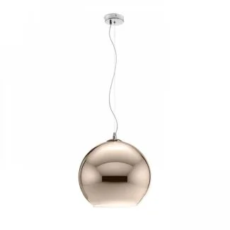 RENDL R10517 BEAU MONDE 25 wisząca szkło miedziane 230V E27 25W
