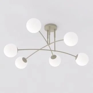 EMIBIG 1685/6 PREGOS 6 MOKKA OPAL LAMPA SUFITOWA
