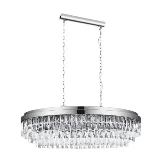 EGLO 39494 LAMPA VALPARAISO 1 OPRAWA WISZĄCA HL/10 E14 CHROM/KRISTALLE VALPARAISO 1